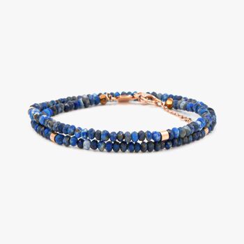 Bracelet Lumia en pierres Lapis-lazuli 1