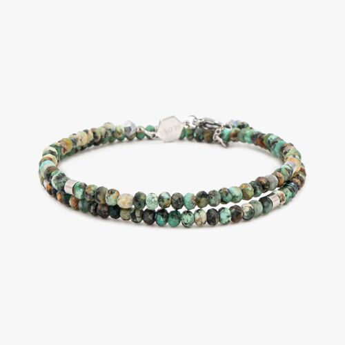 Bracelet Lumia en pierres Turquoise Africain