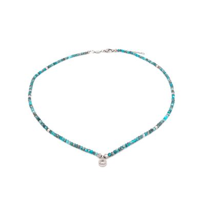 Lumia necklace in Apatite stones