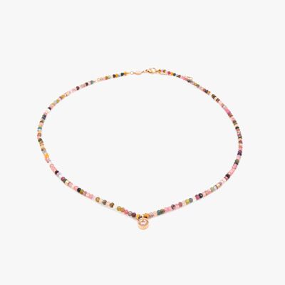 Lumia necklace in Tourmaline stones