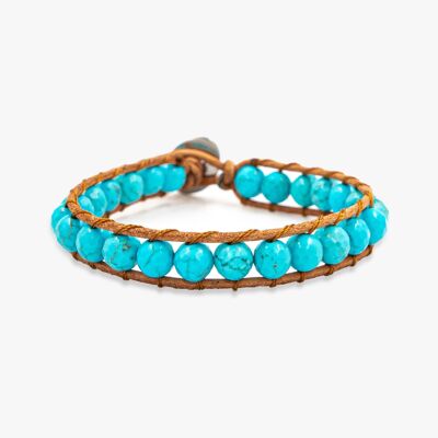 Facelia bracelet in Turquoise stones
