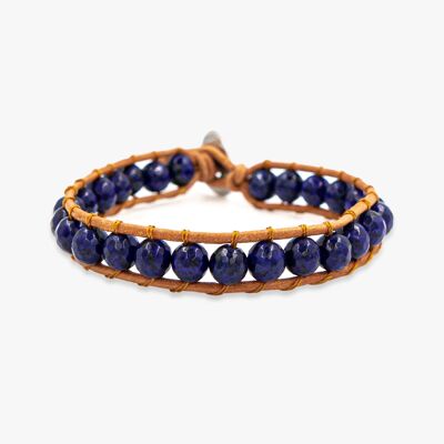 Facelia bracelet in Lapis lazuli stones