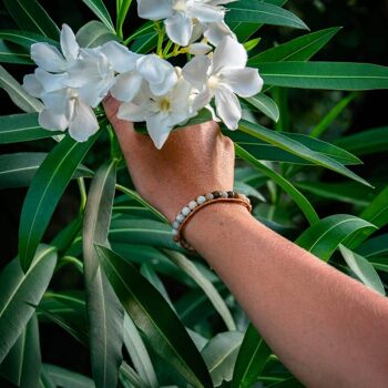 Bracelet Facelia en pierres Amazonite 4