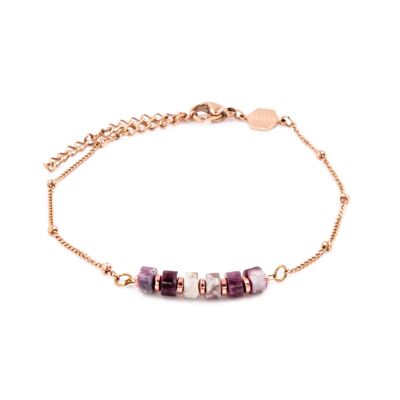 Pulsera Piana en piedras Turmalina