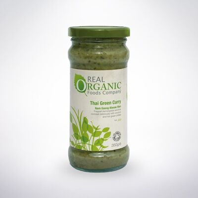 THAI GREEN CURRY Organic sauce