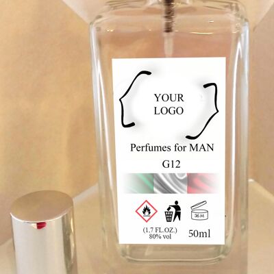 White Label - 50ml Spray Parfums inspiriert von der Natur