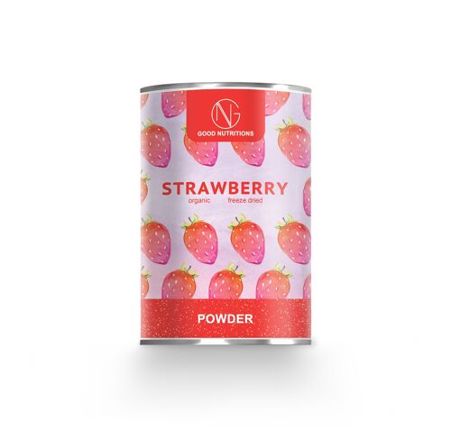 Erdbeerpulver-Organic-gefriergetrocknet-120g