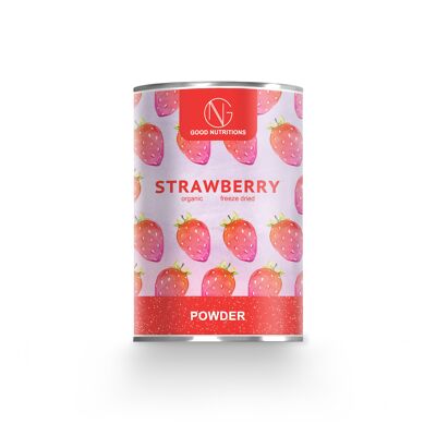 Strawberry powder-organic-freeze-dried-120g