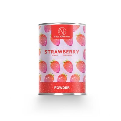 Strawberry powder-organic-freeze-dried-120g