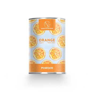 Orange powder-organic-freeze-dried-120g