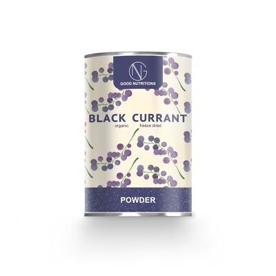 Poudre De Cassis Bio Lyophilisée 120g