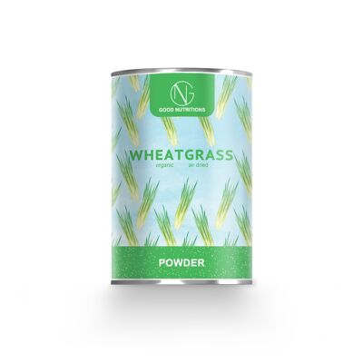 Wheatgrass Polvere-Biologico-AD-120 g