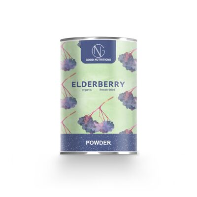 Elderberry powder-organic-freeze-dried-120g