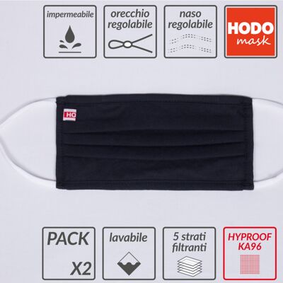 2 X HODOmask - Nano-technologie Hyproof 1