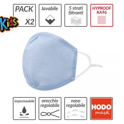 2 X HODOmask - Nano-technology Hyproof - KIDS! x