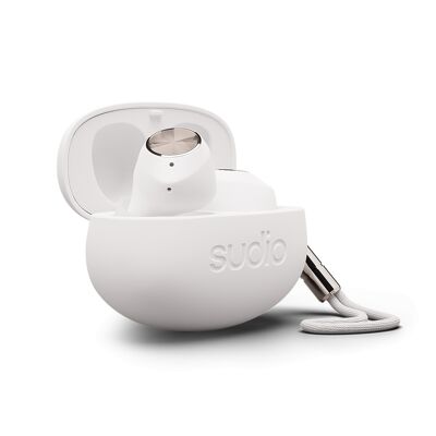 Sudio T2, True wireless earphone, White