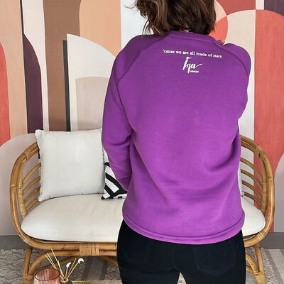 Lecce Purple Sweatshirt