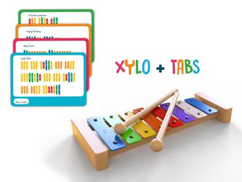 XYLOPHONE : Apprentissage de la musique - Jouet musical pour bébé et enfants - Instrument musical pour enfants - avec 7 partitions 9