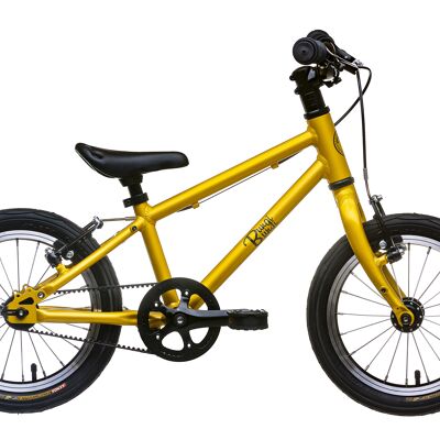 Bungi Bungi Lite 14 Singlespeed<br>2.5-4.5 Years | 95-110cm | 5.4kg | 4 Fruity Colors | PRE-ORDER - Pineapple Yellow - Plastic (Ball Bearing) - None