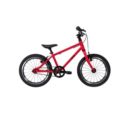 Bungi Bungi Lite 16 Singlespeed<br>3.5-6 Years | 105-120cm | 5.7kg | 4 Fruity Colors - Strawberry Red - Plastic (Ball Bearing) - None