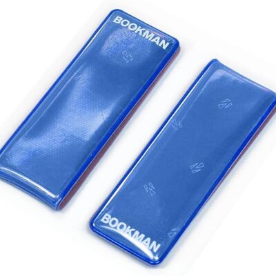 Bookman Clip-On Reflectors - Blue