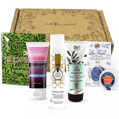 Box of 5 organic and French "Perfect skin" treatments