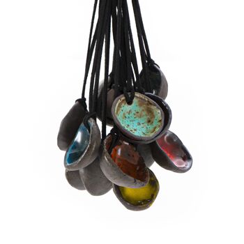 Collier Bol en Argile Bronze 4