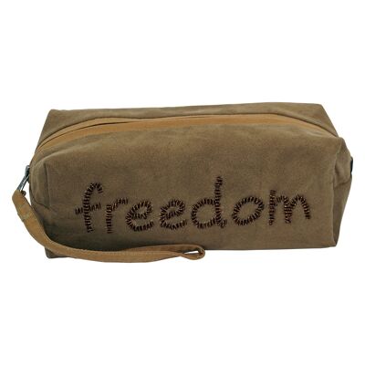 Trousse freedom taupe