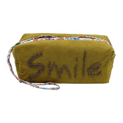 Trousse smile camel