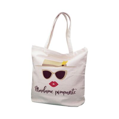 Tote bag madame pimpante