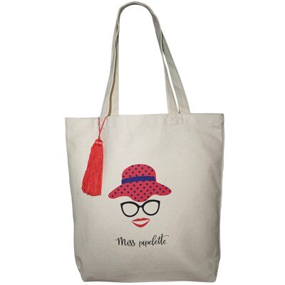 Tote bag miss pipelette