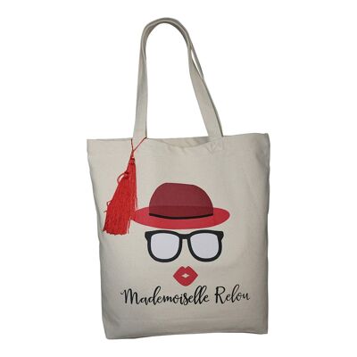 Tote bag mademoiselle relou