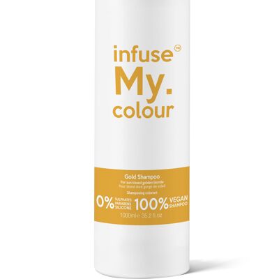 infuse My.colour gold shampoo 1000ml