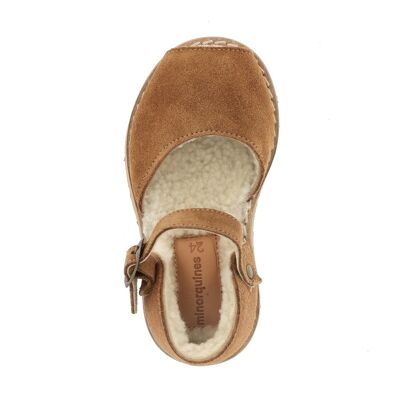 Frailera Buckle Sheep Merino Brown