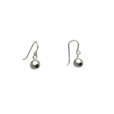 Boucles d'oreilles boule disco