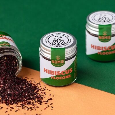 Hibiscus (polvo) BIO, bote pequeño de 30ml