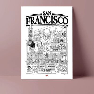 Affiche San Francisco