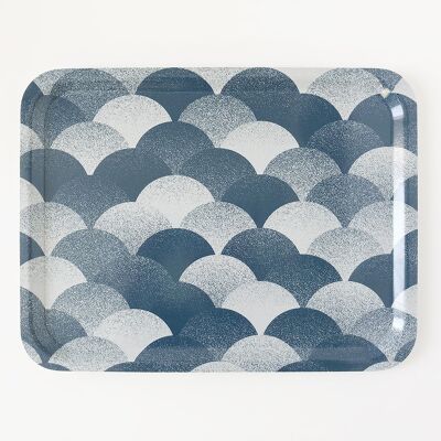 Wave Tray, Blue