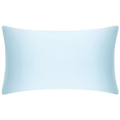 Pastel Blue Boudoir Pure Silk Cushion Cover