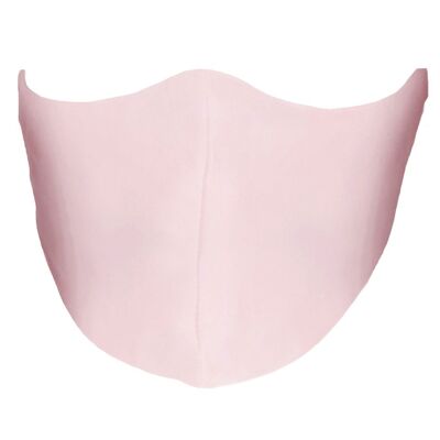Precious Pink Pure Silk Face Covering