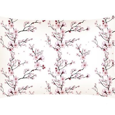 Cherry Blossom Pure Silk Pillowcase - Standard