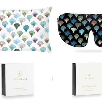 Aqua Fans Pure Silk Sleep Gift Set - Superking Pillowcase