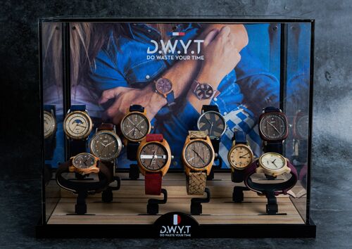 Boite à montres "BEST MIXTE" - Clé en main - 12 montres