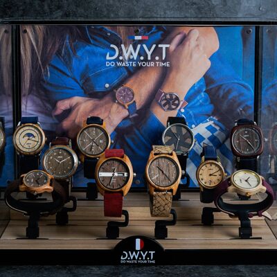 "BEST MIXTE" watch box - Turnkey - 12 watches