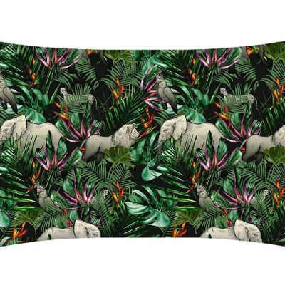 Jungle Pure Silk Pillowcase - Super King