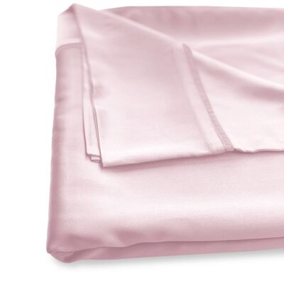 Precious Pink Pure Silk Flat Sheet - Single
