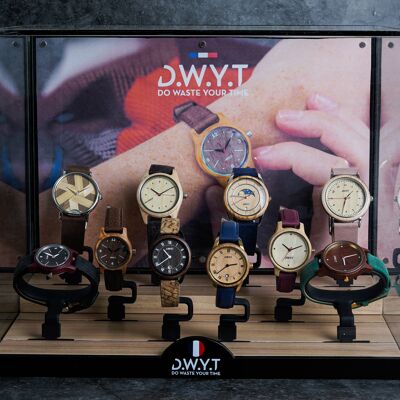 "BEST FEMME" watch box - Turnkey - 11 watches