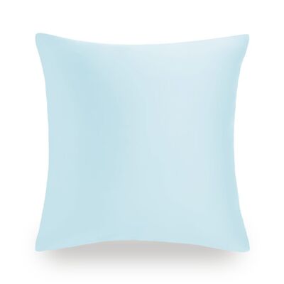 Pastel Blue Pure Silk Cushion Cover