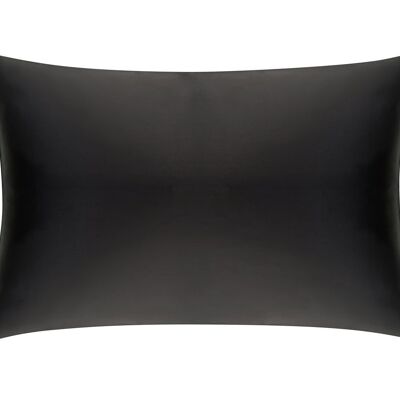 Charcoal Pure Silk Pillowcase - Standard - Without