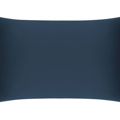 Midnight Blue Pure Silk Pillowcase - Super King - Without